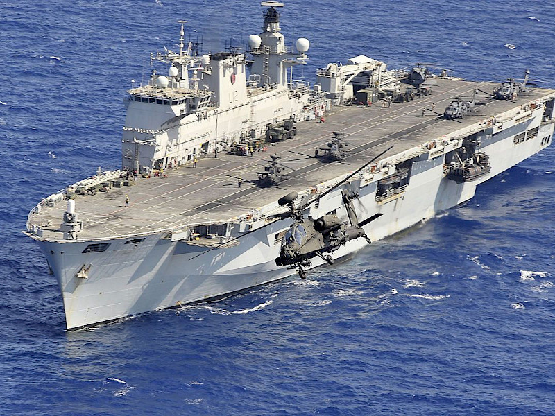 HMS Ocean - September 2013