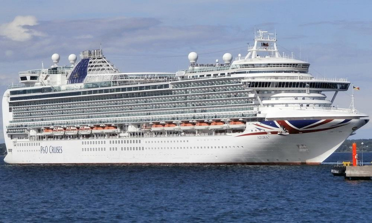 Contract Award! P&O Azura - Dry Dock - Malta April 2025