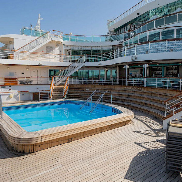 Teak decking & pool / Jacuzzi surrounds