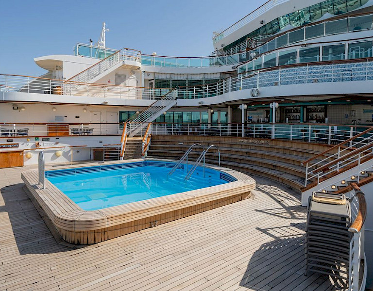 Teak decking & pool / Jacuzzi surrounds